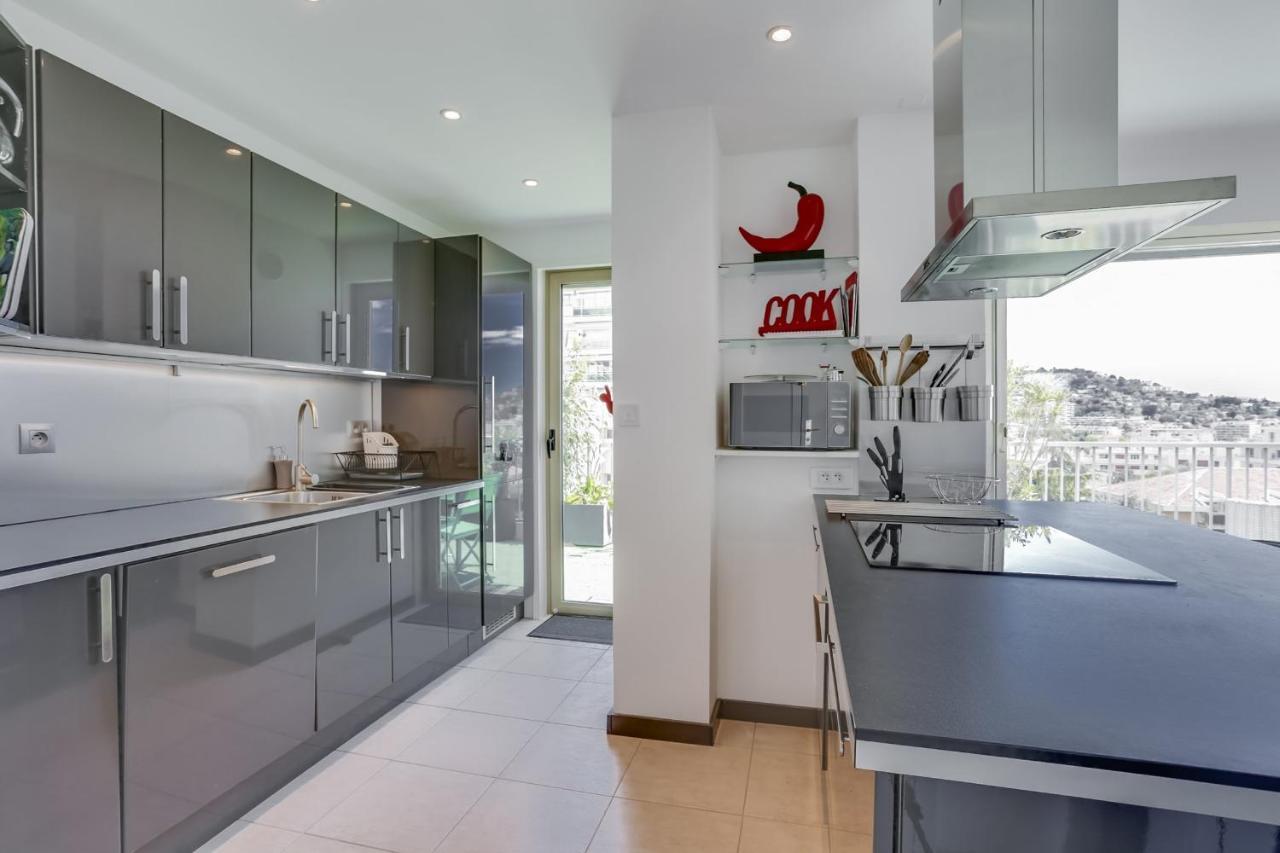 Immogroom - Apartment With Terrace - Ac - Parking كان المظهر الخارجي الصورة